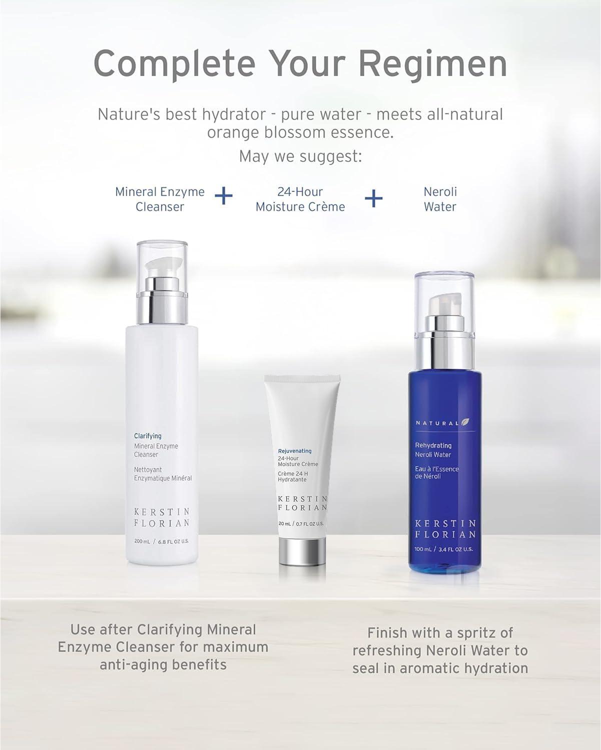 Kerstin Florian Kerstin Florian 24 Hour Moisture Creme | Travel Size | Anti Aging Face Moisturizer with Vitamin E | Hydrating Anti|Wrinkle Cream to Smooth Fine Lines | 1 fl oz