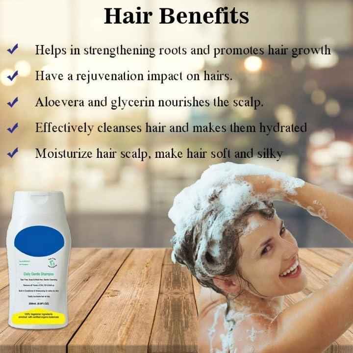 Generic organic shampoo and Conditioner for hair care (Daily Care Shampoo, 200 ml (Pack of 1))