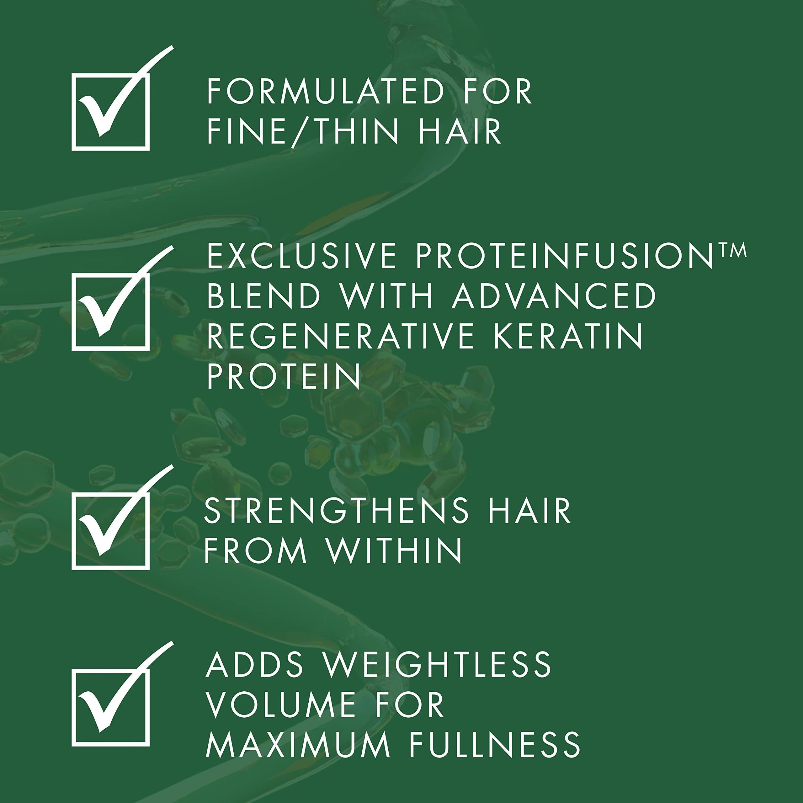 Nexxus Nexxus Unbreakable Care Shampoo Conditioner and Leave-In Spray 3 Pack For Fine and Thin Hair with Keratin Collagen Biotin 13.5 oz 6 oz