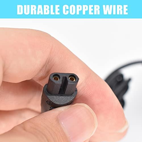 BOEEA Replacement Charger for Remington Shaver F5-5800 F7800 F5800 F5790 F4790 R5150 R6130 R-6150 MS2-390 MS3-2700 MS680 R9100 Electric Razor Trimmer PA1204N Power Cord