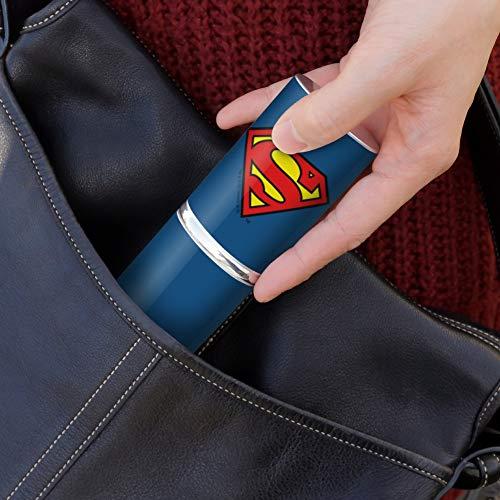 GRAPHICS & MORE Superman Classic S Shield Logo Stainless Steel Manicure Pedicure Grooming Beauty Care Travel Kit