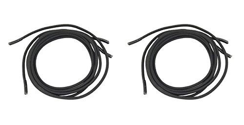 More of Me to Love 54" Stretch Elastic For Face Mask Ear/Head Loops (In Two Pieces, Pre-Cut) - Stretchy String Material - DYI Face Mask Ingredient - Enough Elastic Strip For Up To 10 Items