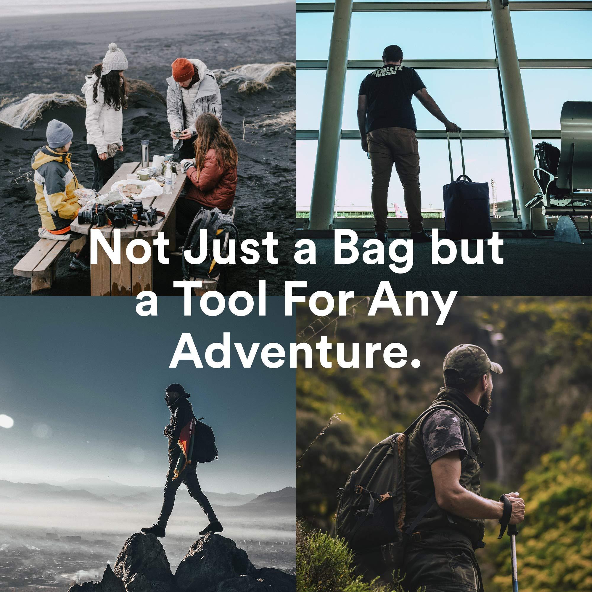 Fitdom Fitdom Tactical Toiletry Bag Dopp Kit Case For Men. Perfect For Travel & Storage. Fits Large & Small Cosmetic Makeup, Clipper, Toothbrush, Shower, Shaving & Grooming Care. Best Overnight Organizer