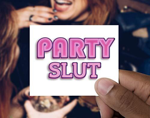 kink ink Kink Ink - 34 x "Slut" Temporary Tattoo Kinky A4 Sheet