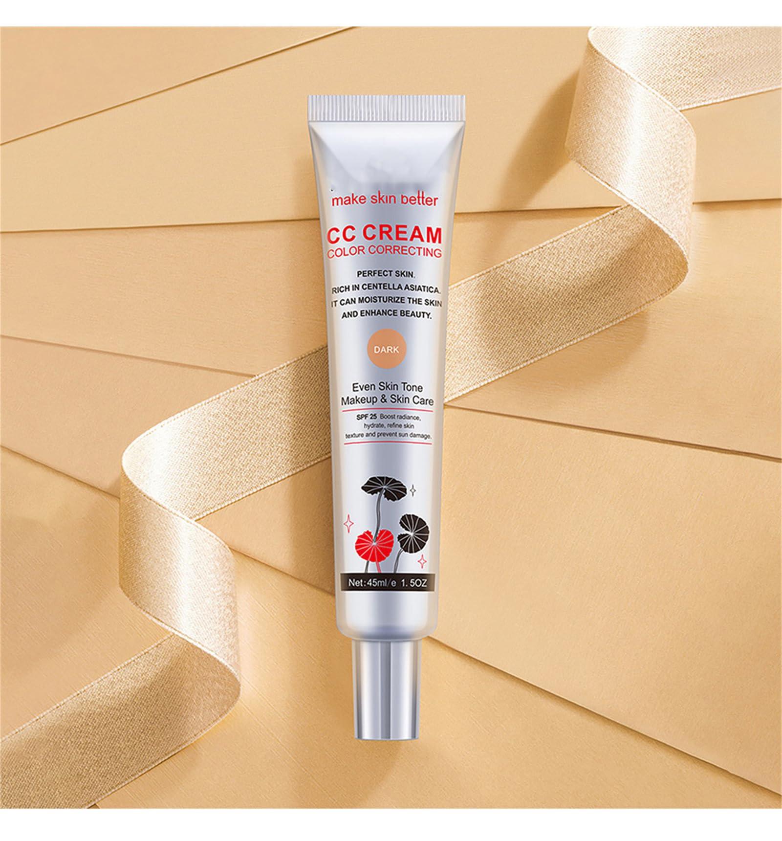 Generic Generic Korean Color Changing Cc Cream-2 In1 Skincare & Makeup, Korean Cc Cream, Korean Cc Cream Foundation, Korean Color Changing Foundation-#02 * 2pcs