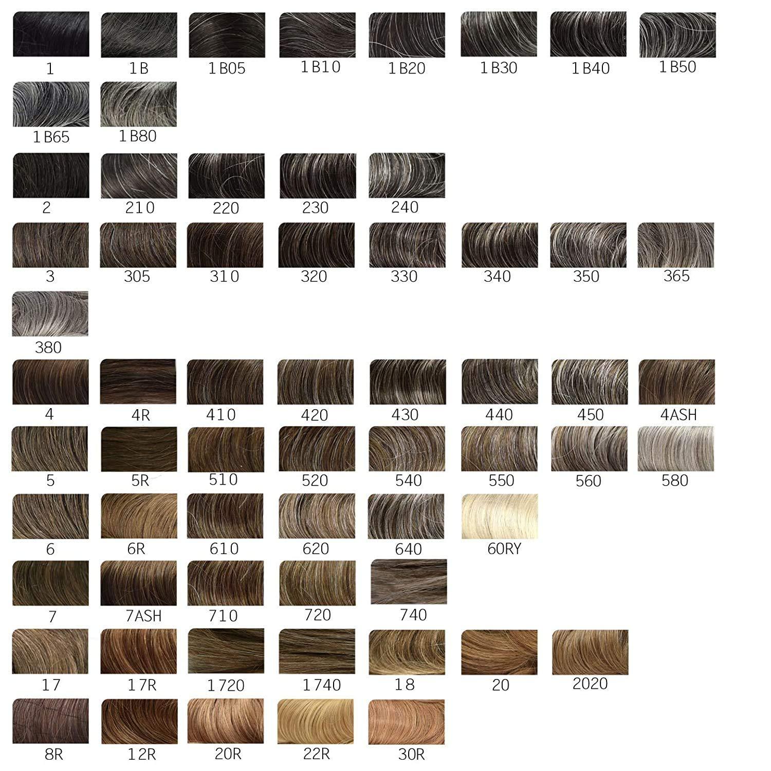 JUST HAIR Thin Skin Toupee For Men Hair Piece 0.12mm Injected Poly Skin Men Toupee 100% European Human Hair Units 8\'\'x10\'\' Scallop Front Men Hair System Natural Hairline US Stock. (8\'\'x10\'\'-120% Medium Light to Medium Density, #1B10 1B# OFF BLACK WITH