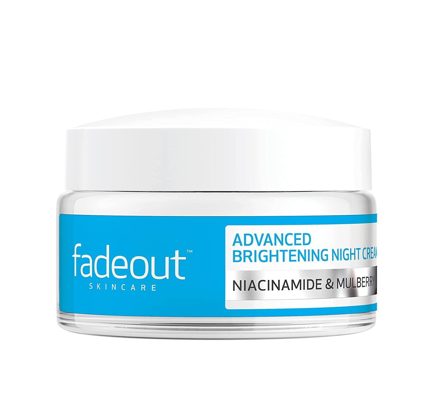 Nutranix Nutranix Fade Out Advanced Brightening Night Cream |With Niacinamide Acid,Lactic Acid, and Rosehip Seed Oil boost Skin Hydration and Radiance Overnight,Active Natural Ingredients | 50ml