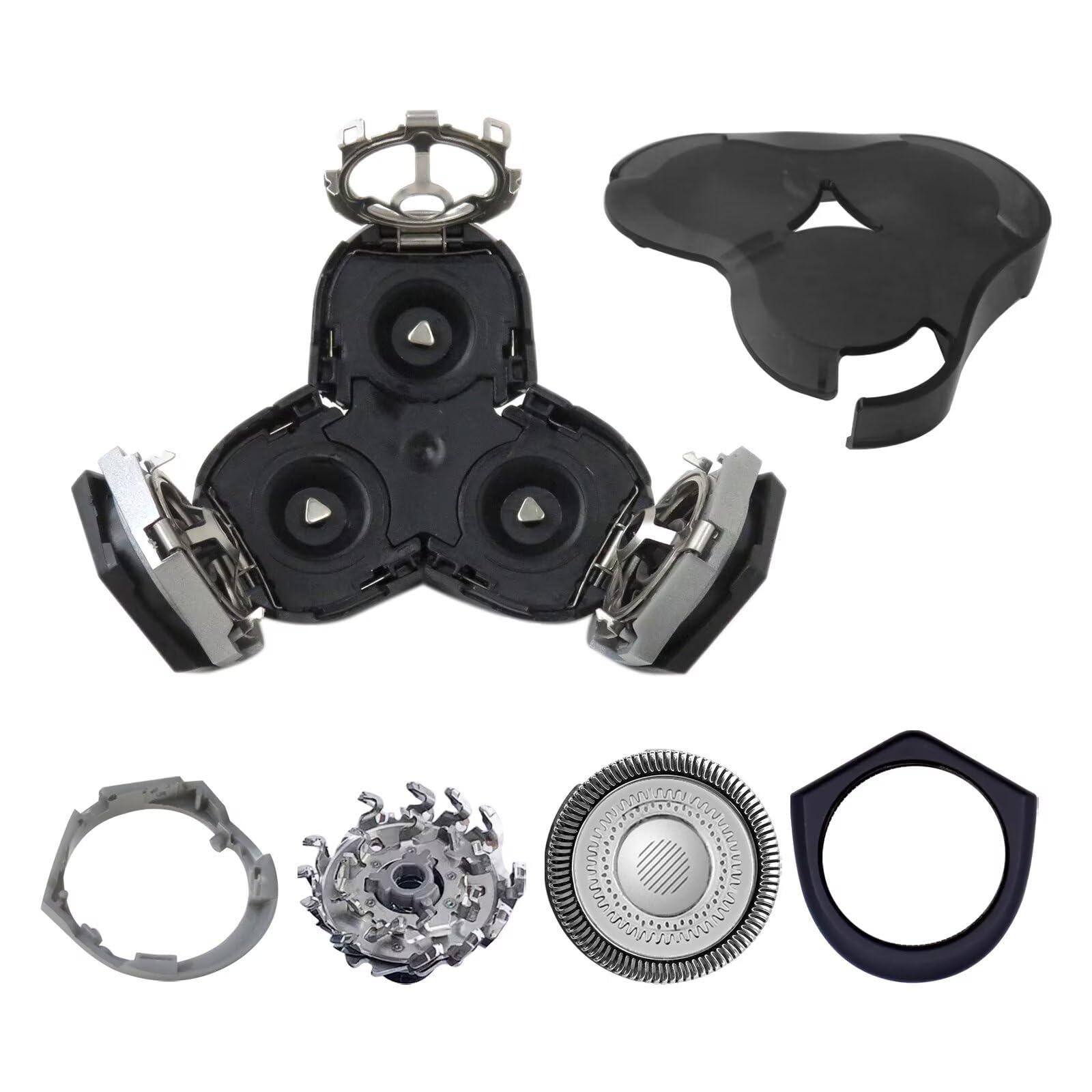 GRABOTE Replacement Shaver Head for Philips Norelco RQ11 RQ12 3D 1250X 1255X 1260X 1280X 1290X 8000X Sensotouch 3D Arcitec Razor Shaving Unit