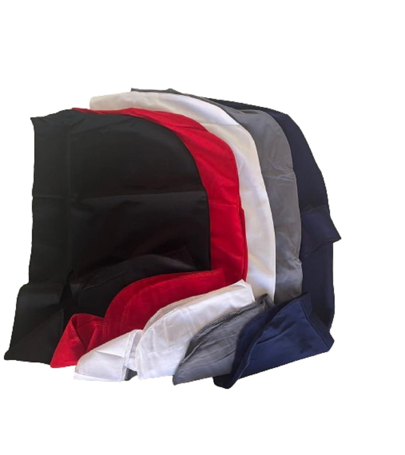 Du-rag Du-Rag 5 Pcs Silky Durag for Men, Durags Pack with Long Tail and Wide Straps, Strech, One Size Fits All, Includes 5 colors (95% polyester 5% spandex), Black, Red, White, Blue, Gray