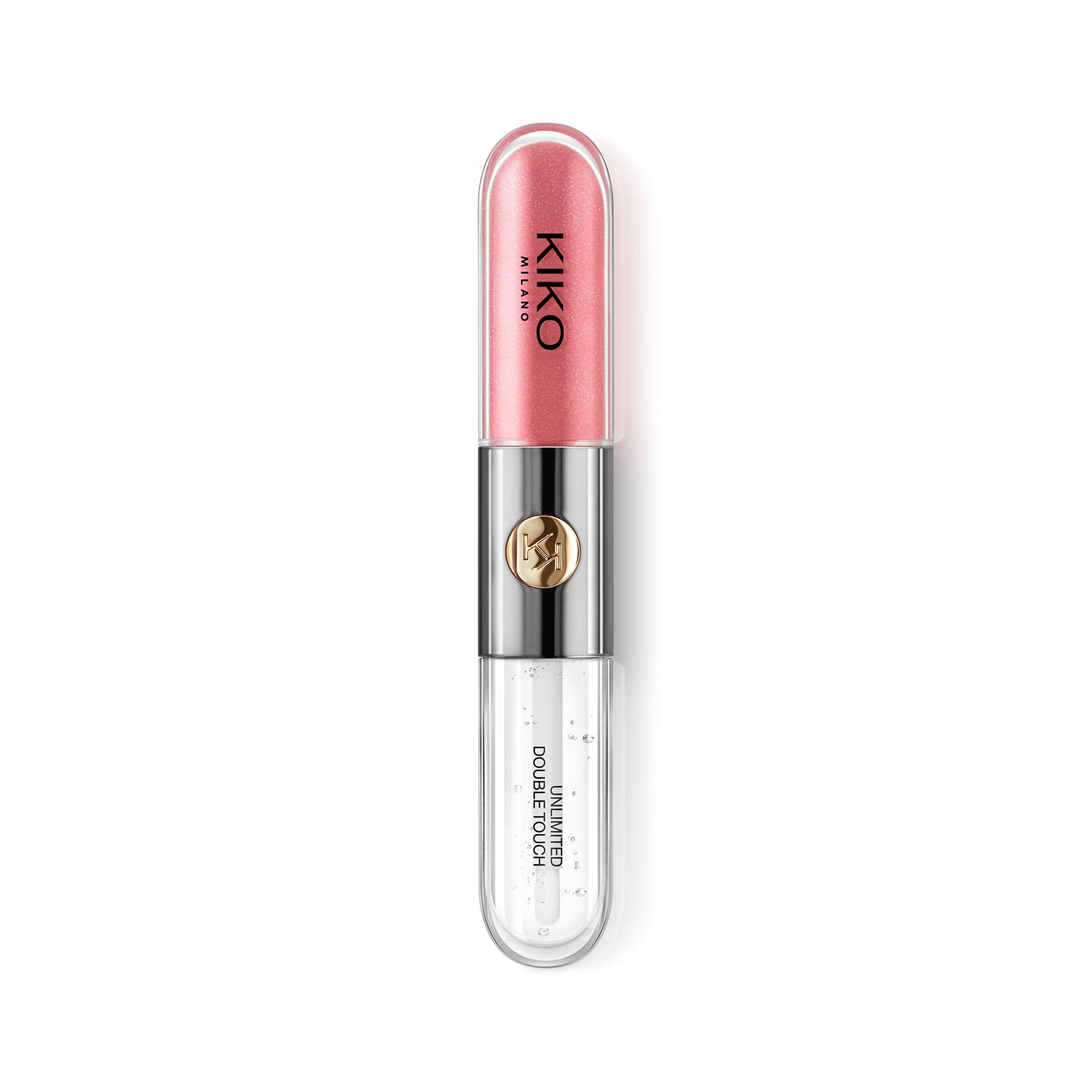 KIKO Milano Kiko Milano - Unlimited Double Touch 112 Liquid Lipstick With A Bright Finish In A Two-step Application. lasts Up To 16 hours. No-transfer base Colour.