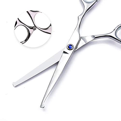 Lplpgg Hair Cutting Scissors Set Professional Kids/Women/Men 6.5 inch Saftey Round Head Hair cut Scissors Kit with Cutting Scissors Thinning Scissors Hairdressing Shears Set for Barber Salon ?red?