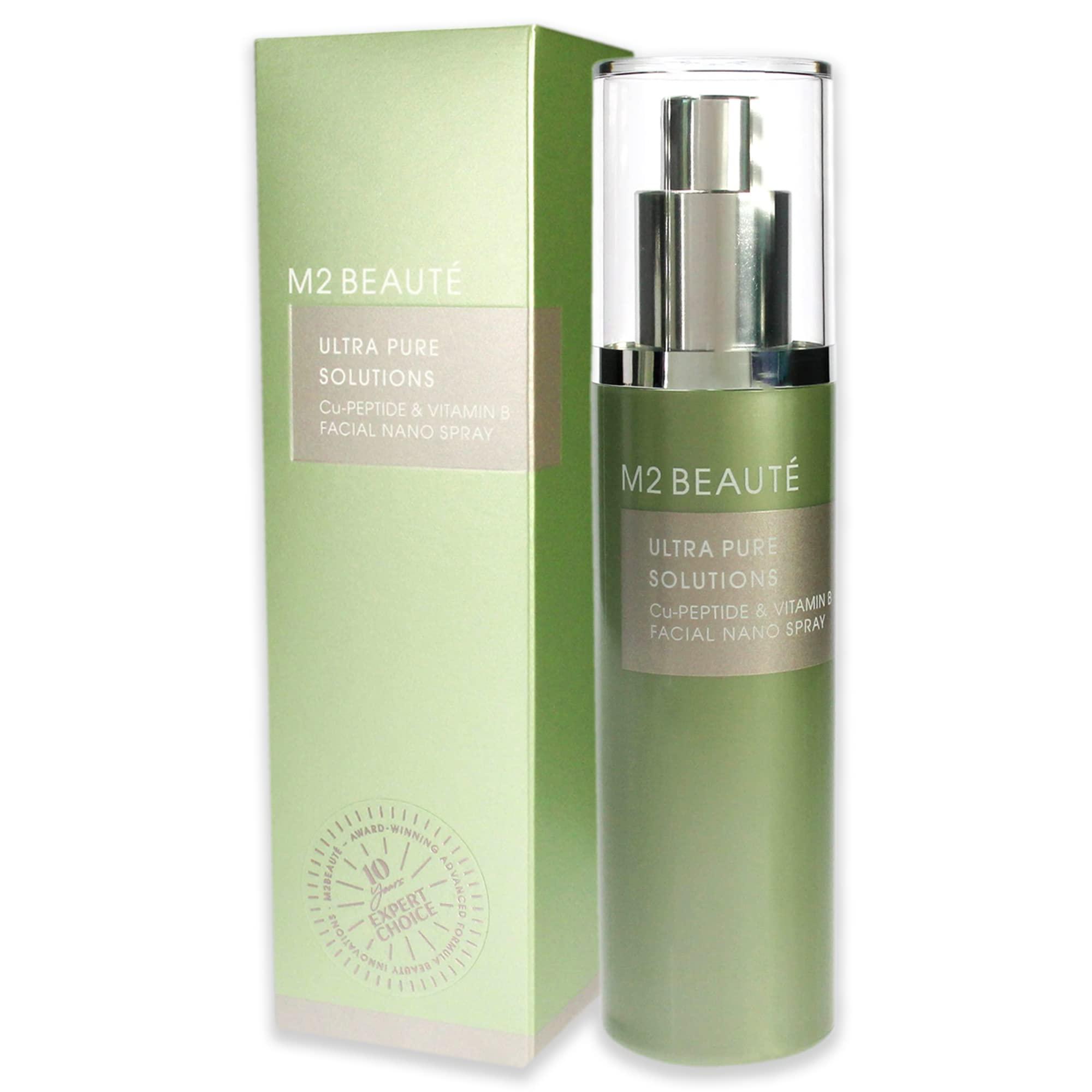 M2 BEAUT M2 Beaute Ultra Pure Solutions Cu-Peptide and Vitamin B Facial Nano Sp Women 2.5 oz