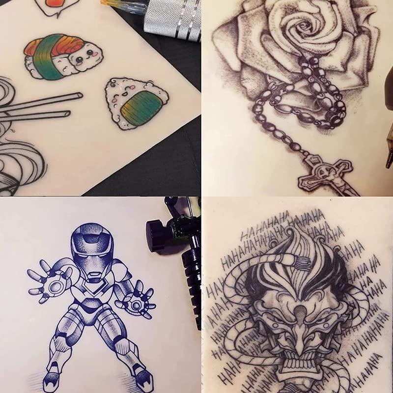 Yuelong Blank Tattoo Skin Practice - Yuelong 10Pcs Double Sides Fake Skin Soft Silicone Pads 7.4x5.6\" Tattooing Microblading or lips practice skin for Beginners and Experienced Tattoo Artists