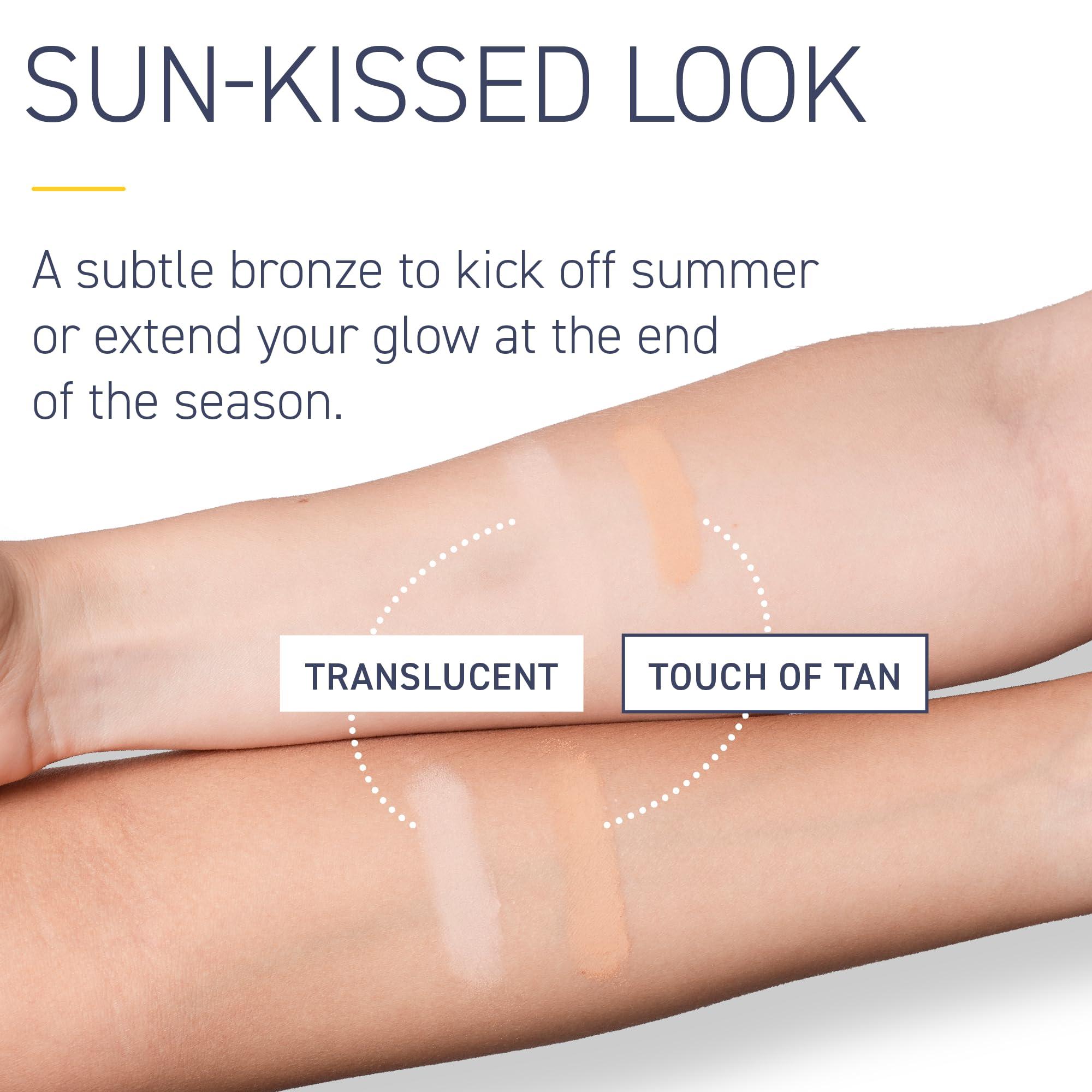 Brush On Block Brush On Block SPF 30 Mineral Powder Sunscreen, Touch of Tan, Refillable, Broad Spectrum, Water Resistant Face Protection, For All Skin Types, Subtle Hint of Color, Reef Friendly, Mfg in USA