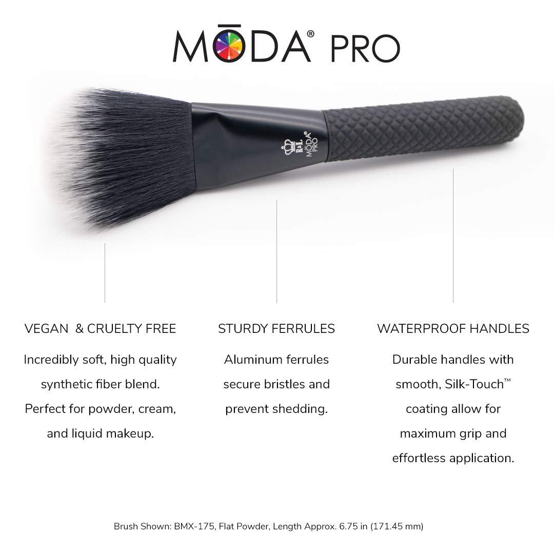 MODA Royal Brush Moda Pro 5 Piece Set Cosmetic Complete Face Make Up Brush Kit, 0.38 Count