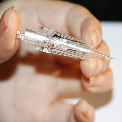 Charme Princesse Charme Princesse eyebrow tattoo Needles 1R/1P Tattoo Machine Pen Cartridge Needle for Eyebrow Eyeliner Lip 10pcs/Set (EN40-1R)