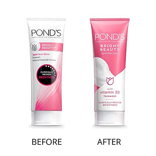 Pond's Ponds White Beauty Lightening Facial Foam Daily Spot-Less, 100g by Pond's