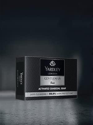 OMG Deals OMG Deals 100 Gram Yardley London Gentleman Classic Activated Charcoal Soap (Pack of 1)
