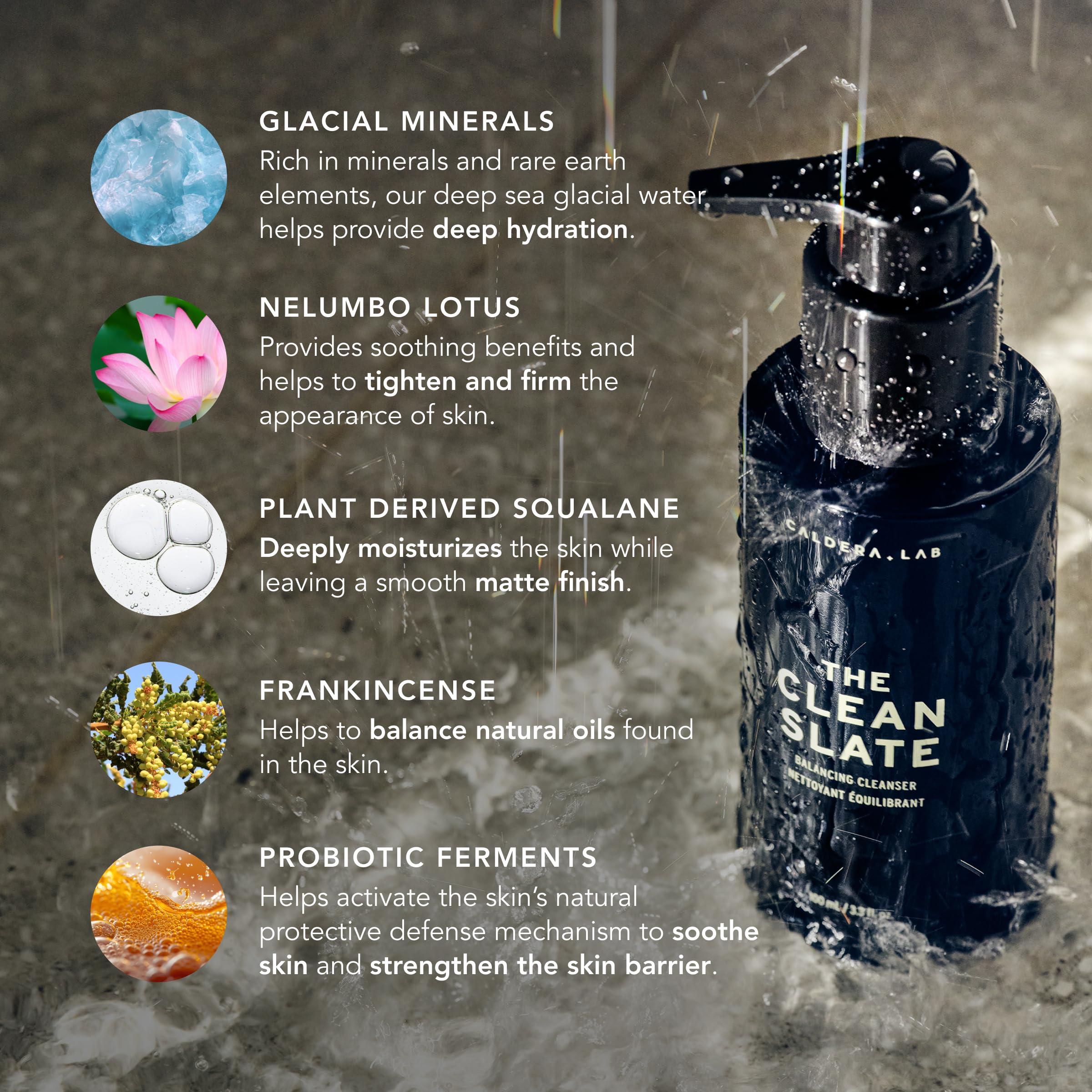 Caldera + Lab Caldera + Lab The Regimen, Vegan Skin Care Bundle: Gentle Foaming Cleanser, Ultra-Hydrating Moisturizer & Multi-Functional Facial Serum – MADE SAFE Certified