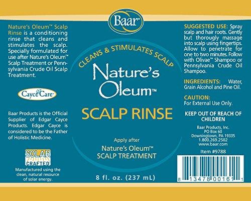 Baar Nature's Oleum Scalp Rinse