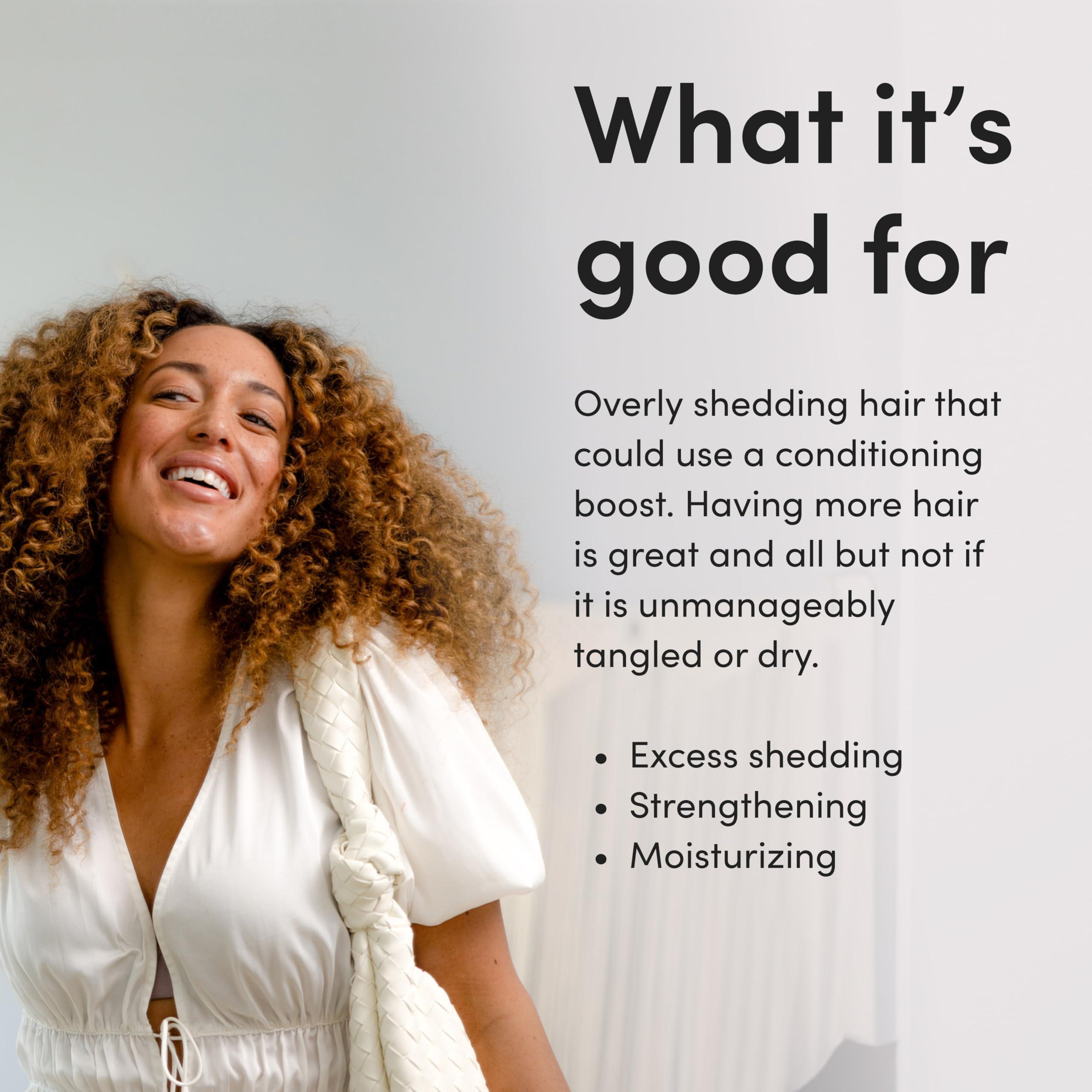 Hers hers Triple Threat Shampoo and Conditioner Set for Women- Thickening, Moisturizing, Reduces Shedding - Color Safe Hair Loss Shampoo and Conditioner- Napa Rose, 2 pack, 6.4oz