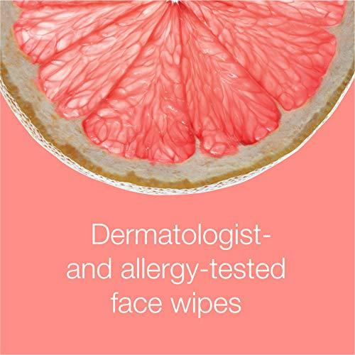 Neutrogena Neutrogena Oil Free Facial Cleansing Makeup Wipes, Disposable Acne Face Towelettes to Remove Dirt, Oil and Makeup for Acne Prone Skin, Pink Grapefruit, 25 Count