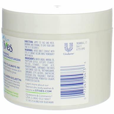 St. Ives St Ives Renewing Collagen and Elastin Facial Moisturizer, 10 Ounces (Pack of 12)