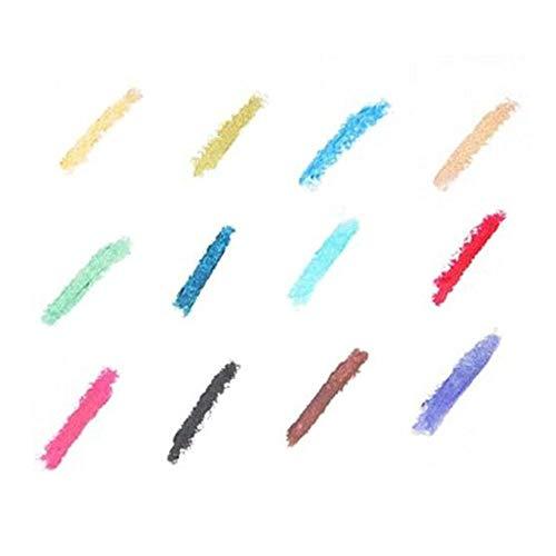 Acxico Acxico 12 pcs colors glitter lip liner eyeshadow eyeliner