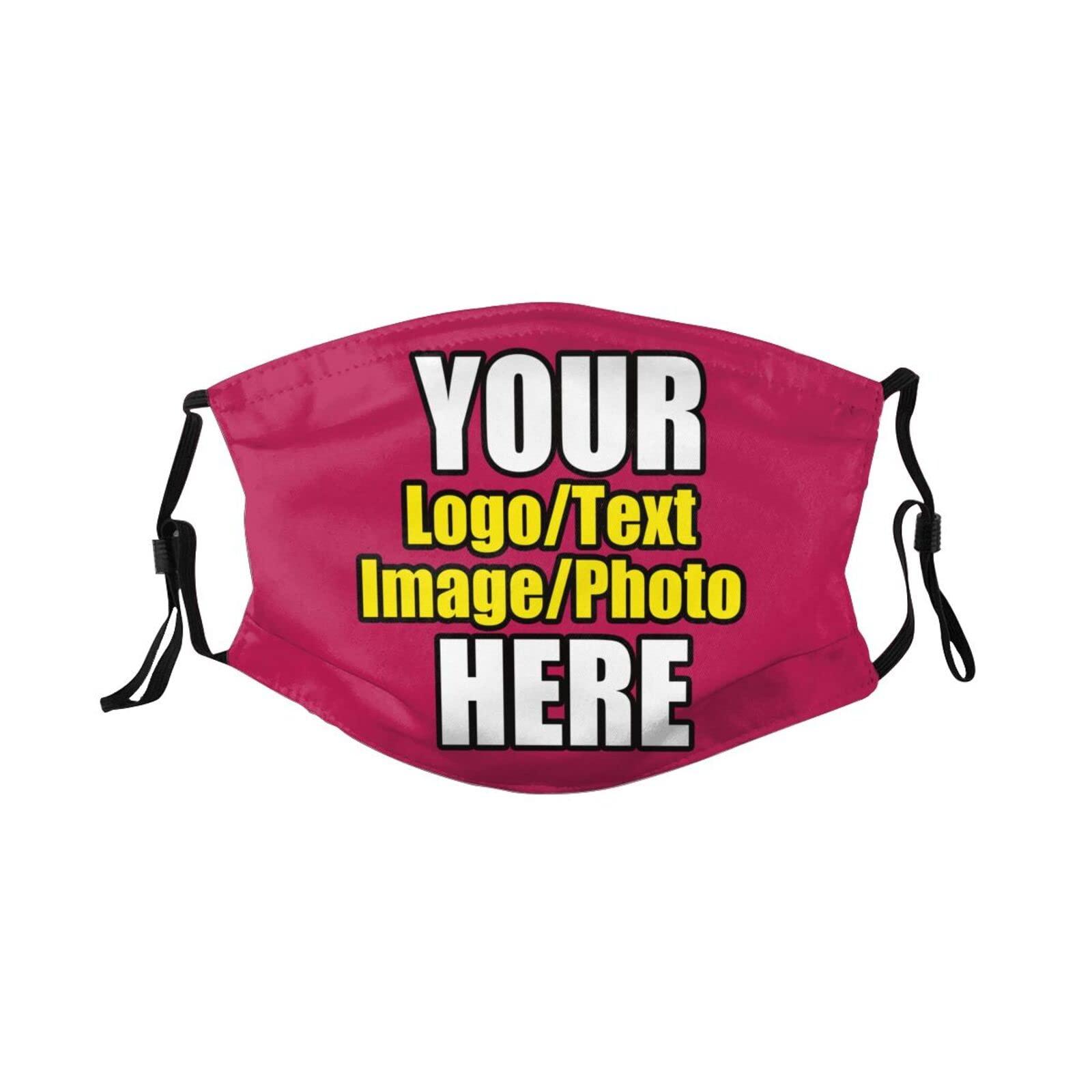 JCETUNO 10 PCS Custom Face Mask Custom Masks Wholesale Face Masks Wedding Face Mask Face Mask Custom Logo Mask Personalized Face Mask Bulk Face Mask Set