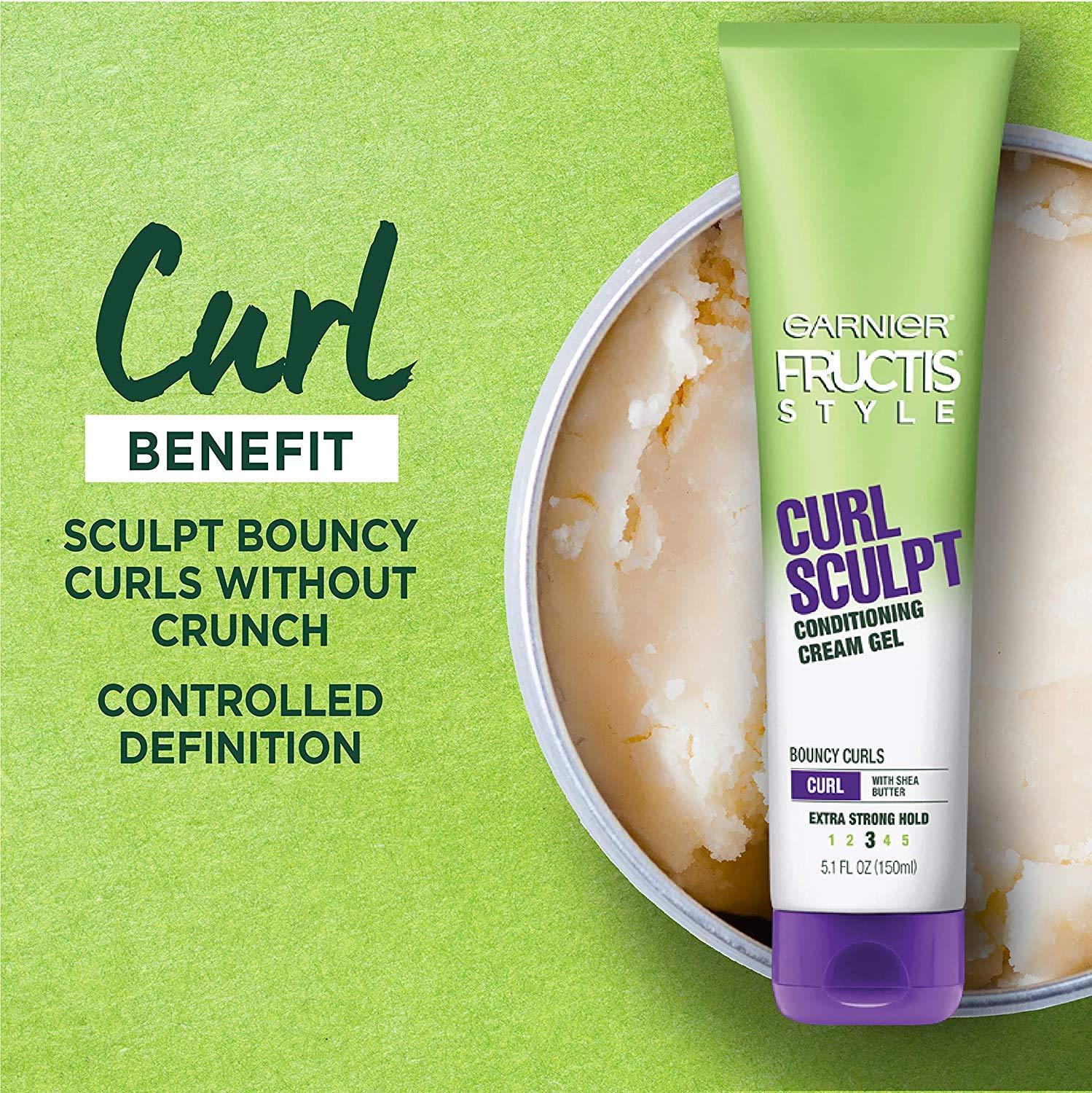 Garnier Garnier Fructis Style Curl Sculpt Conditioning Cream Gel 5 oz (Pack of 5)