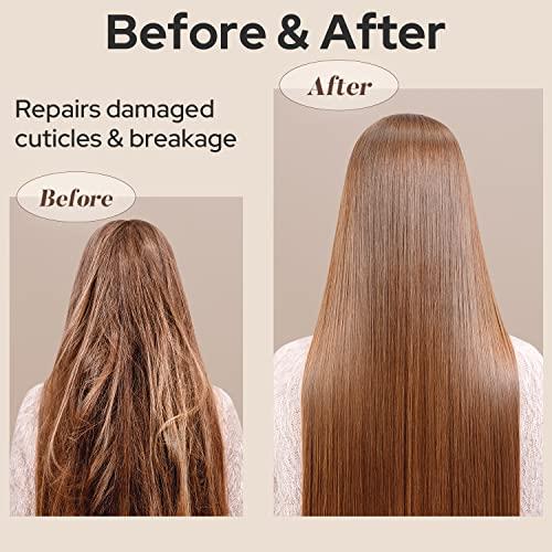 DUFT & DOFT DUFT&DOFT Keratin Perfumed Hair Essence – Anti Frizz Hair Serum – Nourishing Hair Treatment for Dry, Damaged, Frizzy Hair – Heat Protectant Soft Floral Scent, 3.38 fl.oz.