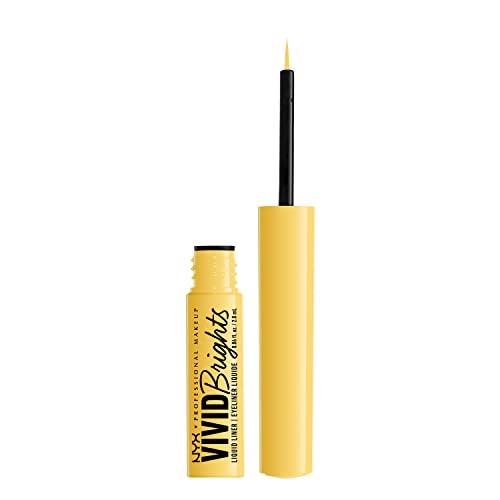 NYX PROFESSIONAL MAKEUP NYX PROFESSIONAL MAKEUP Vivid Brights Liquid Liner, Smear-Resistant Eyeliner with Precise Tip - Had Me At Yellow
