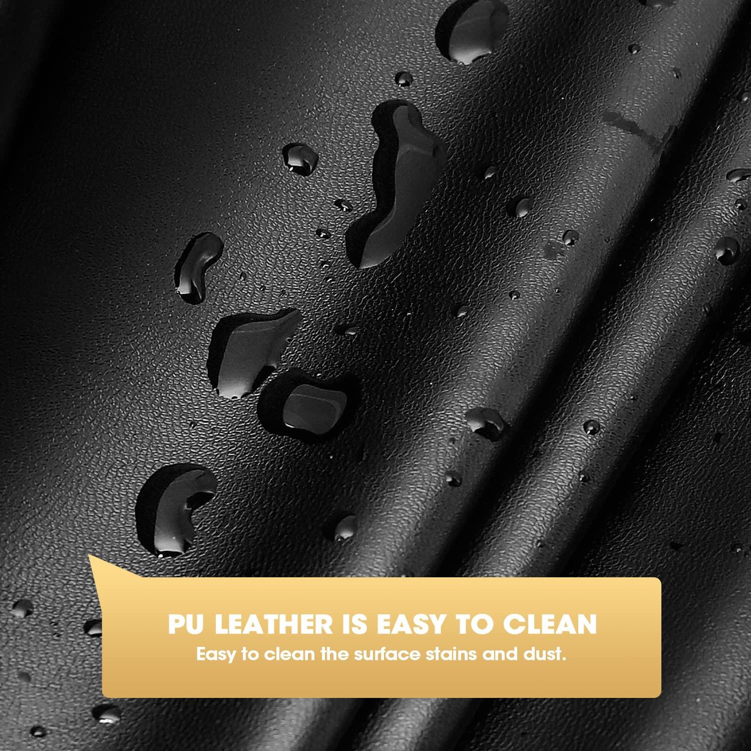 Onism Onism Wipeable PU Leather Lash Bed Cover & Lash Pillows with 2 Removable Pillow Covers, Perfect for Eyelash Extensions Salons Spa, Black