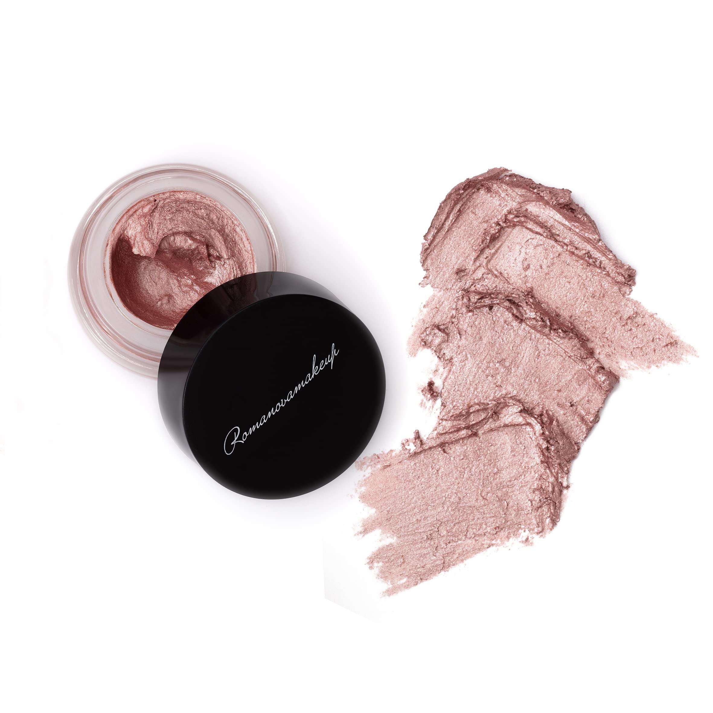 Romanovamakeup Romanovamakeup Sexy Eyeshadow Cream PINK ORCHID. Shiny Metallic Finish, Long Lasting Gel Like Formula, Luxurious Pink Shade, Smudge and Crease-proof, Soft Texture Eye Gloss for Girls, Women.
