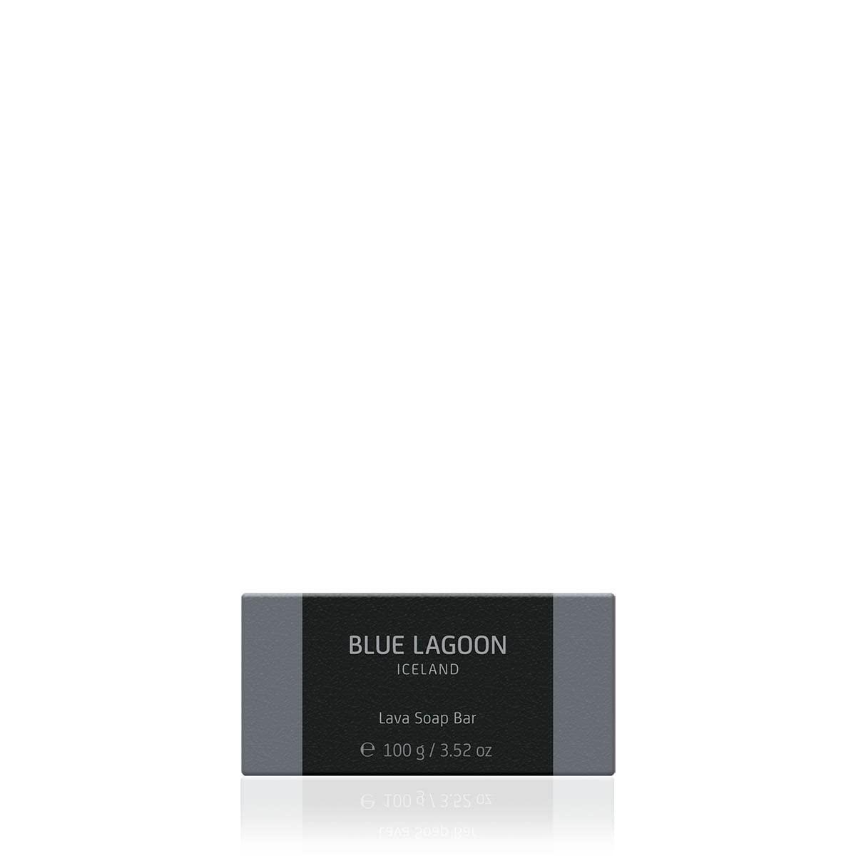 Blue Lagoon Iceland Blue Lagoon Skincare - Lava Soap Bar - Black - Fine Grained Bioactive Soap - Lightly Exfoliating - Suitable for Face and Body - Dermatologically Tested - Vegan - 100g