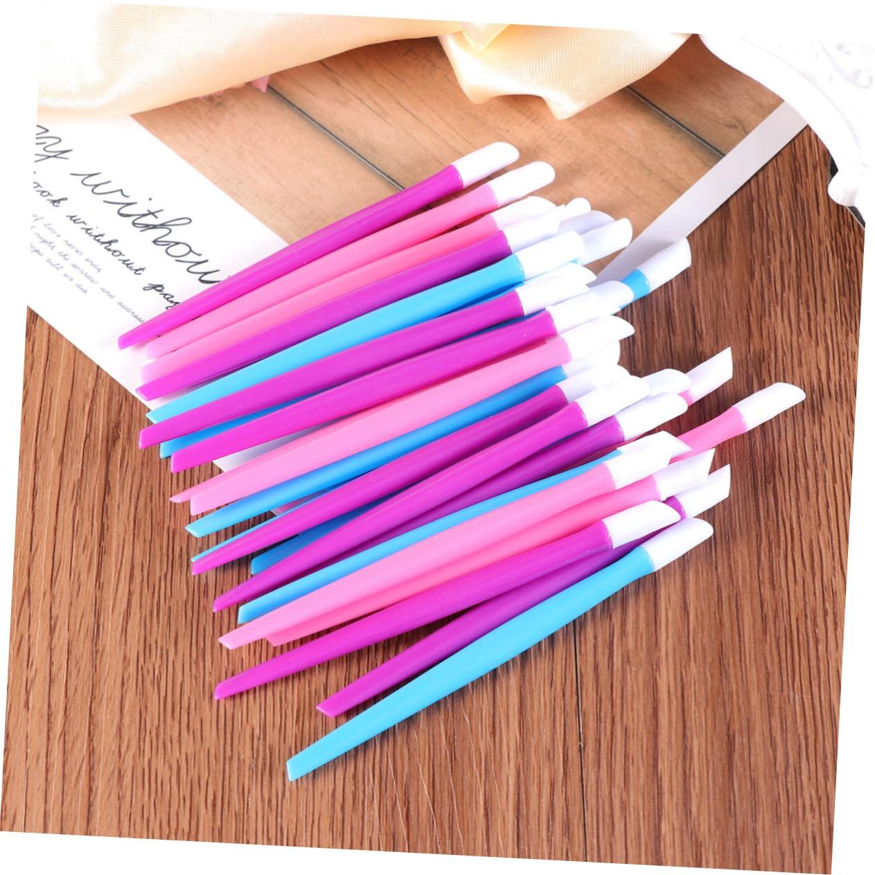 minkissy minkissy Sets Nail Art Tools Set Cuticle Pusher Cleaning Stick Pushers Nail Polishers Manicure Essentials Pcs
