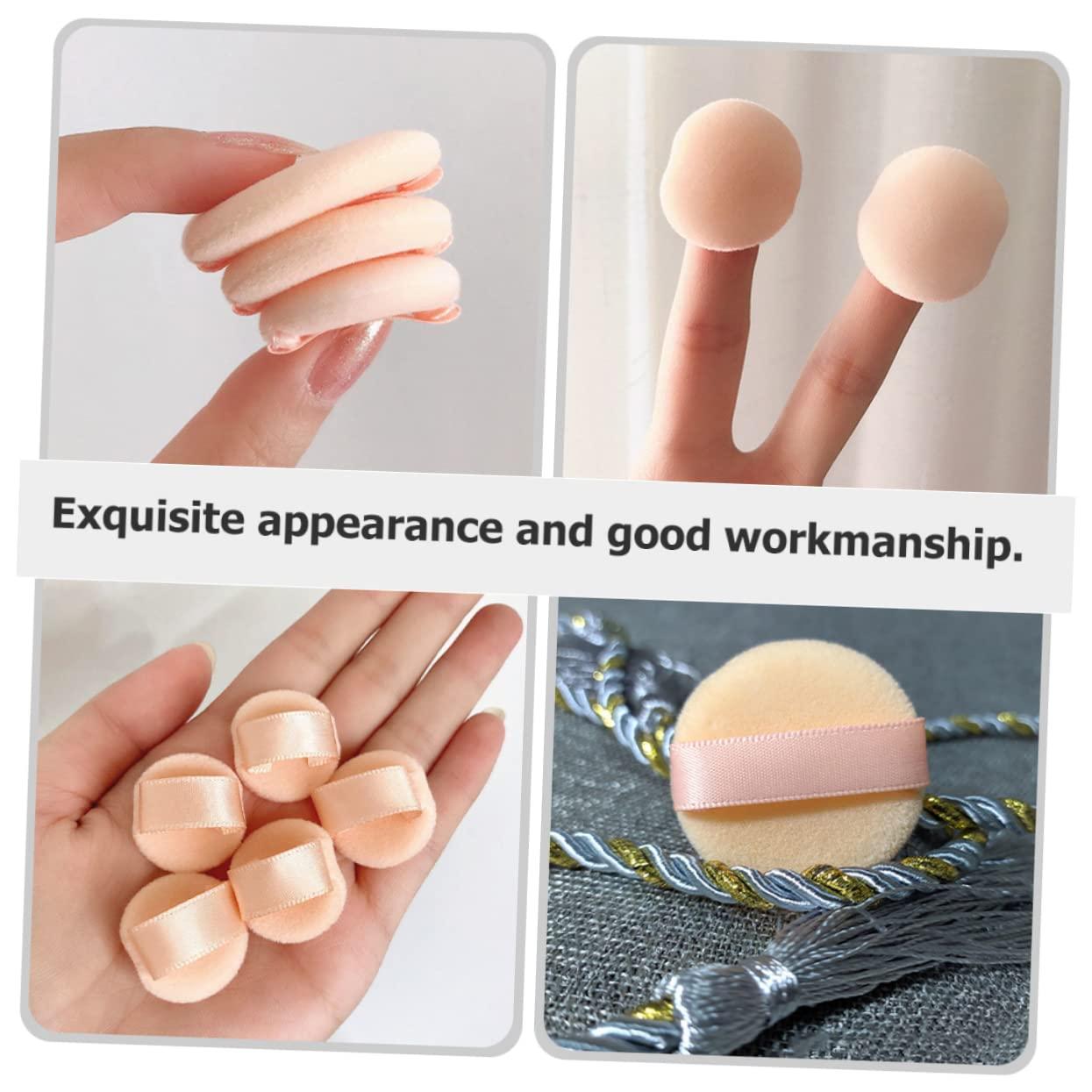 CANIGHT CANIGHT 5pcs Makeup Puffs for Powder Sponges Makeup Cosmetic Powder Round Makeup Sponge Mini Powder Puff Powder Puffs Powder Puff Makeup Puffs Makeup Powder Puff Flocking