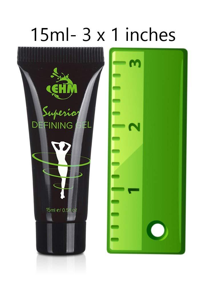 EHM EHM Ultimate Defining Body Gel Applicator Lipo Gel Cream it Works For Firming Toning Contouring 15ml (0.5fl oz)