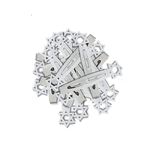 Kippah Keeper Kippah Keeper Yarmulke & Hair Clips - Bulk Pack (White)