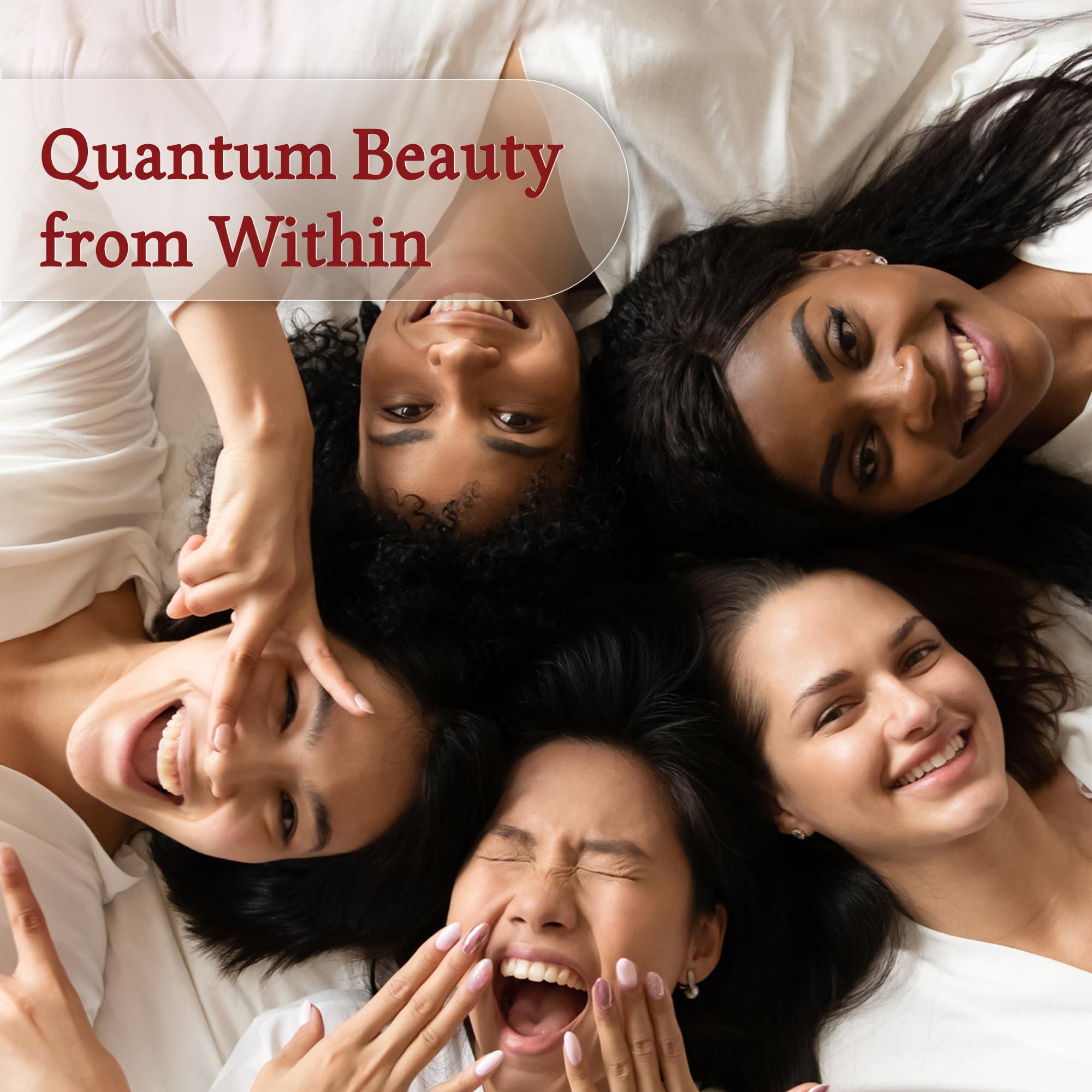 Quantum Nutrition Quantum Nutrition Labs Hair Skin and Nails - Keratin Supplement, Hair Growth Supplement for Women & Men with Magnesium, Calcium, Beauty from Within for Hair, Skin and Nails - 60 Vegetarian Capsules