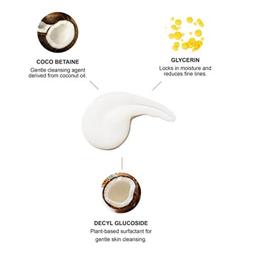 100% PURE 100% PURE Argan Oil Creamy Cleanser Daily Moisturizing Face Wash & Makeup Remover - Natural Anti-Aging Cleansing Botanicals for Clear Skin & Healthy Radiant Glow - 3.4 Fl Oz