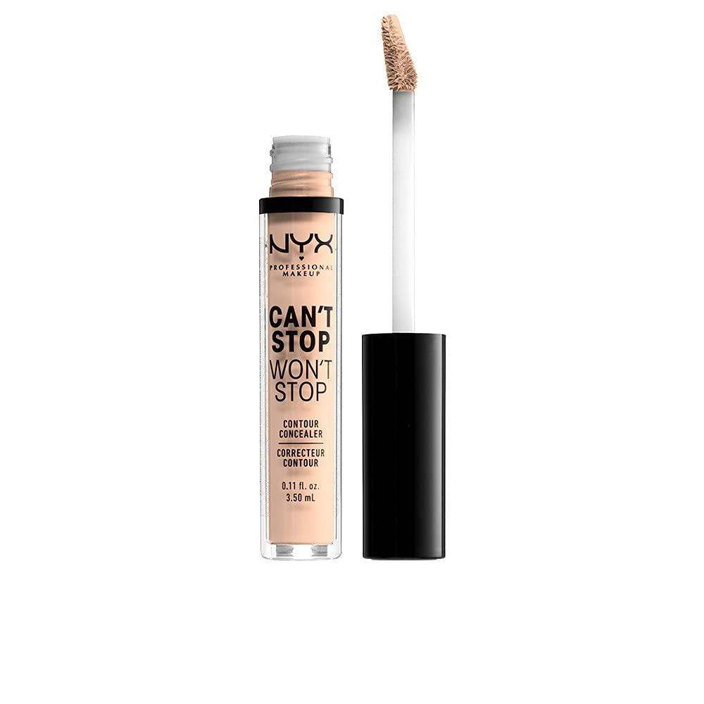 NYX PROFESSIONAL MAKEUP NYX PROFESSIONAL MAKEUP Can't Stop Won't Stop Contour Concealer, 24h Full Coverage Matte Finish - Light Ivory