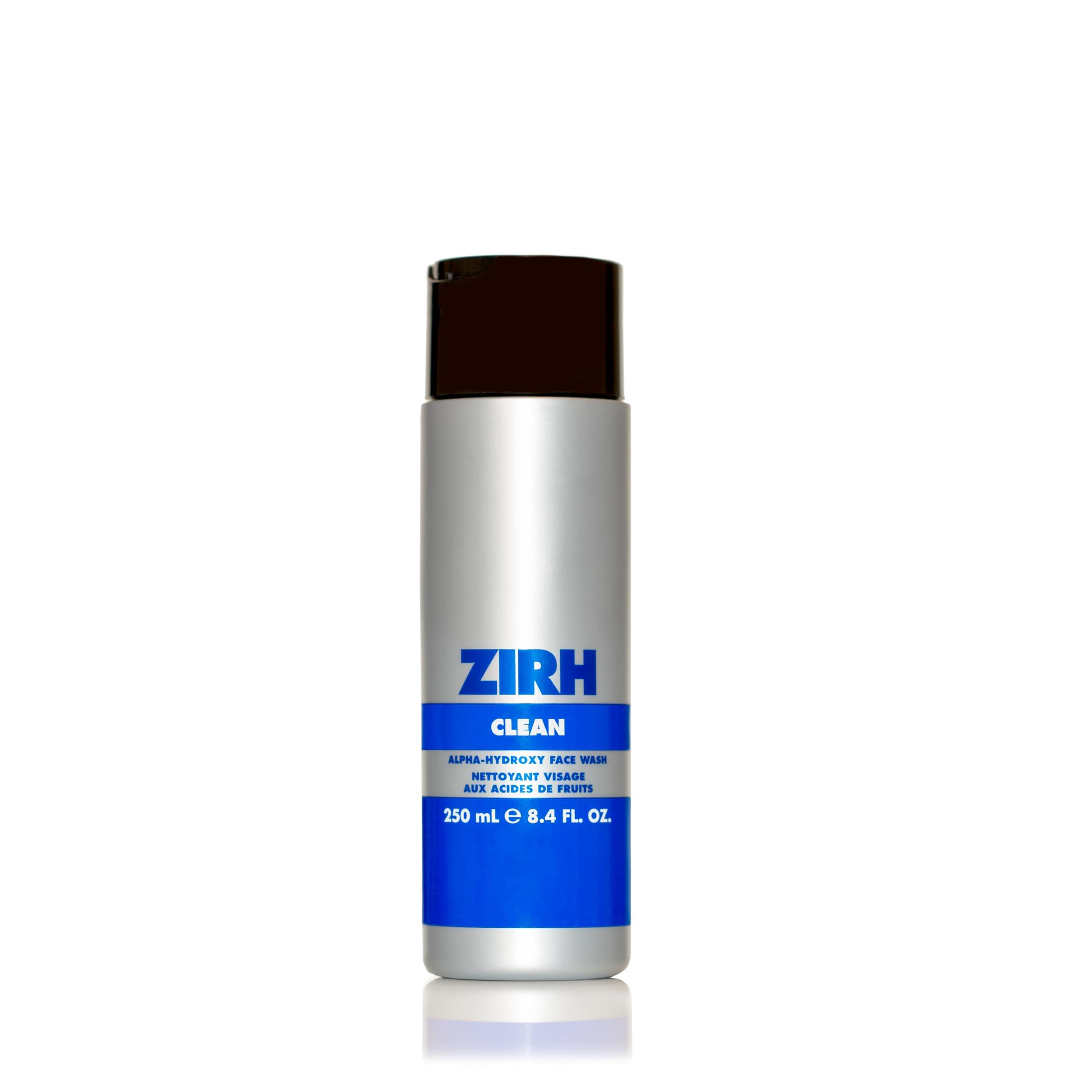 Zirh ZIRH Clean | Men\'s Alpha Hydroxy Face Wash | Daily cleanser with Alpha Hydroxy Acid | Face Wash for All Skin Types, remove dirt, excess oil, and dead skin cells. | Lemon Scent | 250 mL