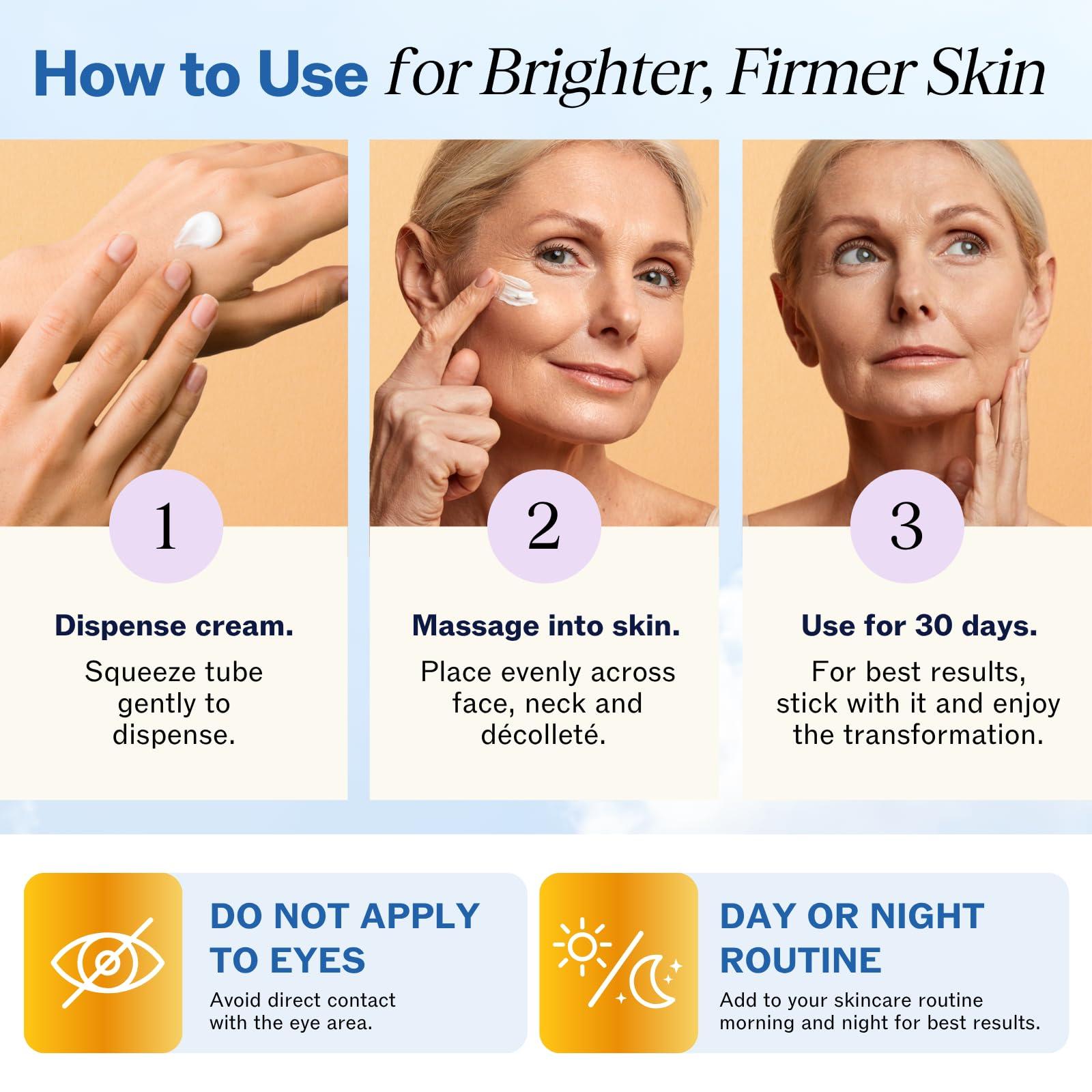 LilyAna Naturals LilyAna Naturals Retinol Cream - Anti-Aging Moisturizer for Face & Neck, Made in USA, Wrinkle Reduction - 1.7oz, 2 Pack