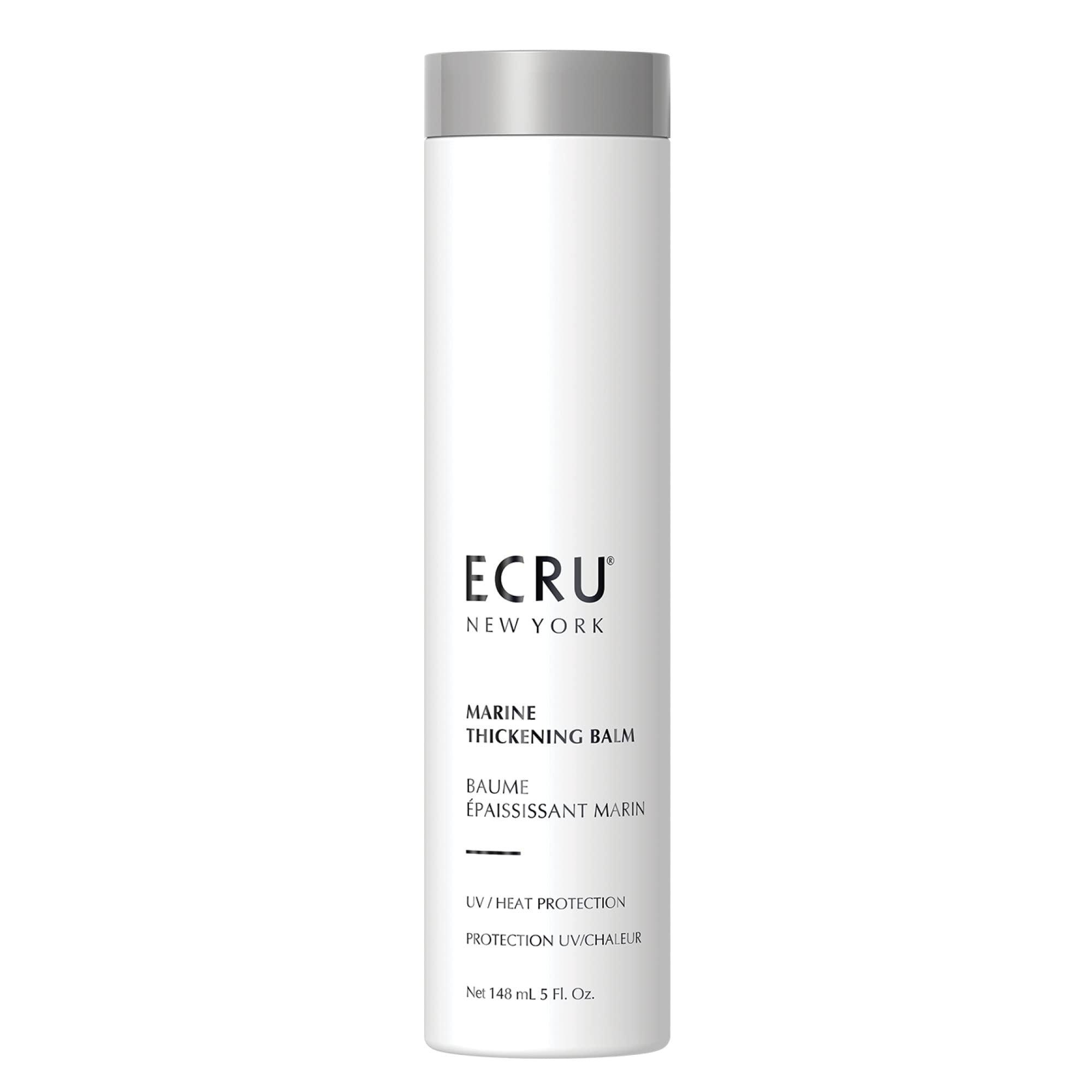 ECRU NEW YORK ECRU Marine Thickening Balm, Hair Thickening Gel, Thickener for Volumizing, Hair Styling Products, 5oz