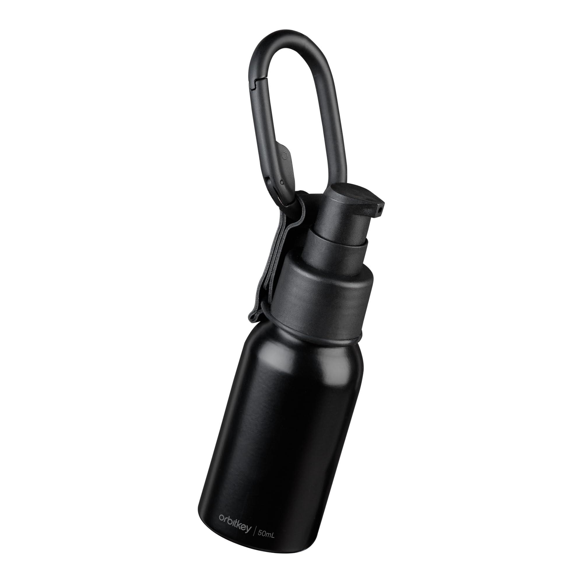 Orbitkey Orbitkey Clip-on Refillable Bottle 50ml - Black