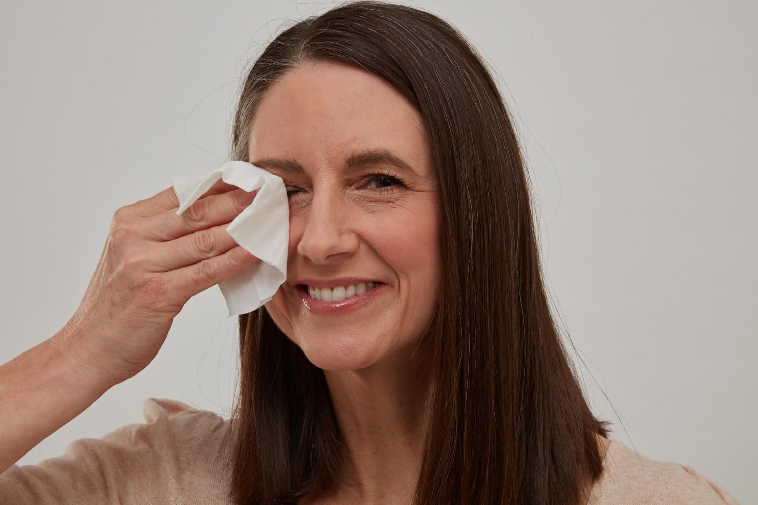 The Eye Doctor The Eye Doctor Eyelid Wipes  80 x Single use Lid & Lash Wipes  Suitable for Sensitive Eyes, Dry Eyes, Blepharitis & MGD - Rinse-Free Eye Wipes - Removes Makeup, Oil, Debris