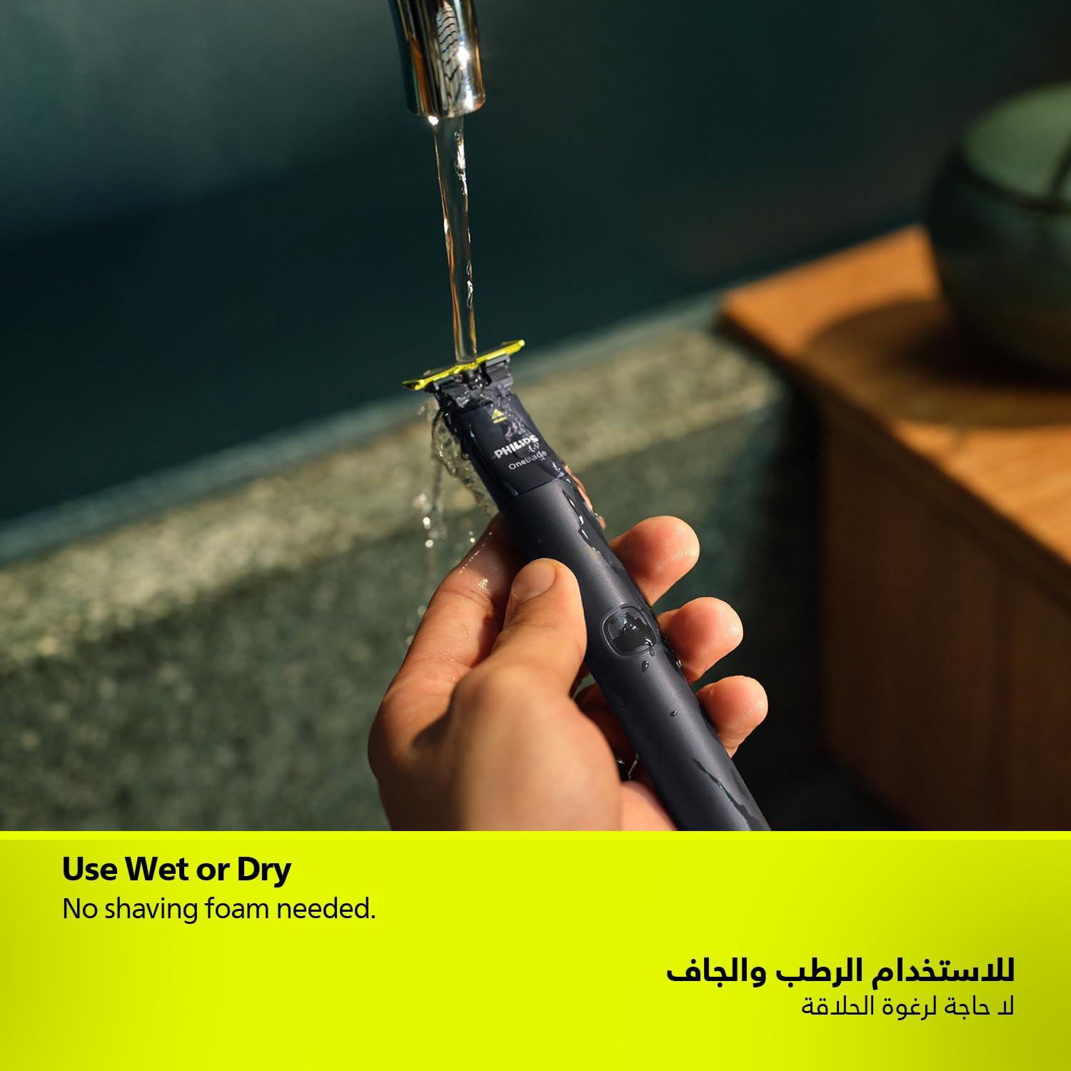 philips Philips OneBlade Replacement Blades for Face/Body Kit Original Replacement Blades Compatible with all OneBlade Electric Razors QP2630