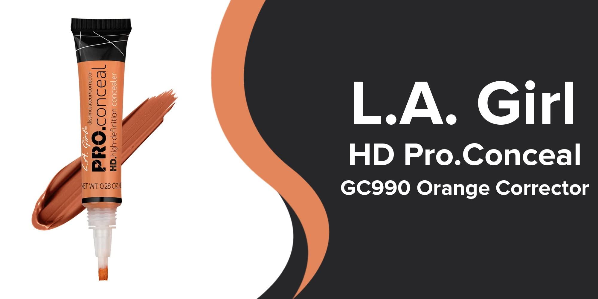 L.A. Girl L.A. Girl Pro Conceal HD Concealer,0.28 Ounce (Orange Corrector)