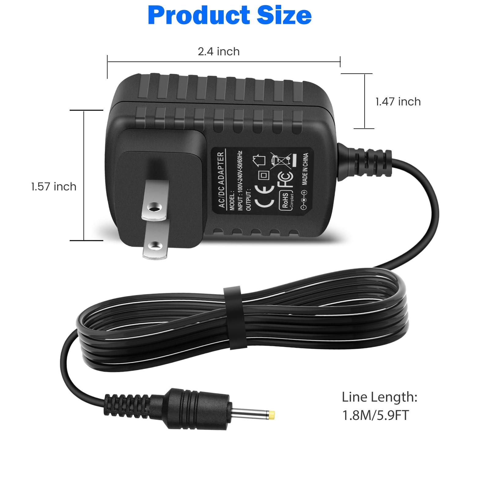 IOKOFJOA 2.3V Charger for Braun BT3000 BT3020 BT3021 BT3022 BT3221 BT3222 BT3240 MG3010 MGK3020 MGK3021 MGK3025 MGK3210 MGK3220 MGK 3221 MGK 3225 Beard Trimmer/Hair Clipper